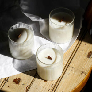 Merci Natural Soy Wax Wood Wick Candle